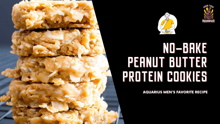 No-Bake Peanut Butter Protein Cookies
