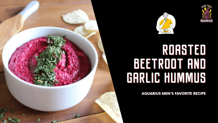 Roasted Beetroot and Garlic Hummus