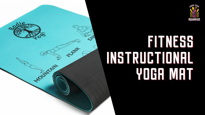 Fitness Instructional Yoga Mat