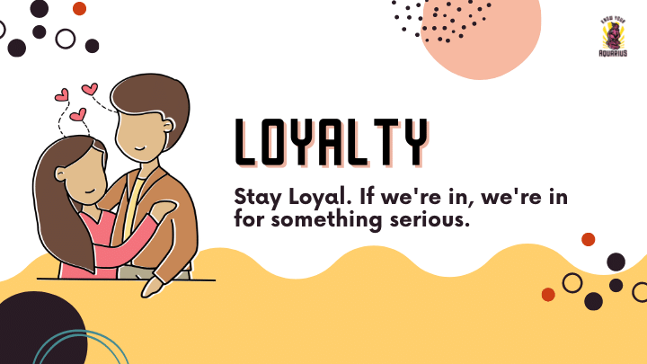 What loyalty is to women